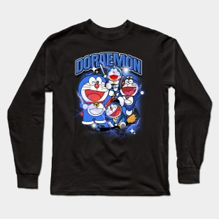 Doraemon Vintage90s Long Sleeve T-Shirt